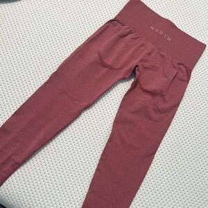 NVGTN Maroon Contour Seamless Leggings